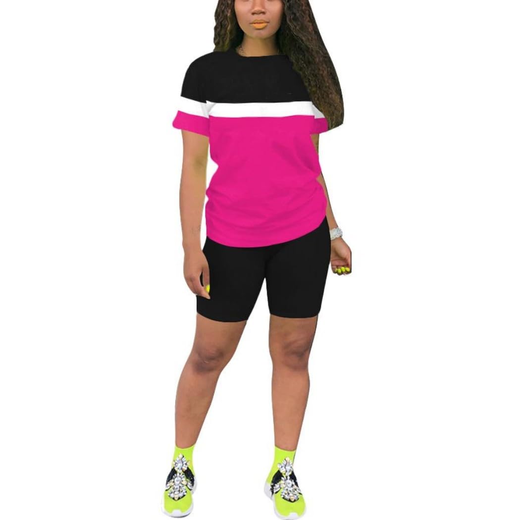 Nimsruc Two Piece Outfits For Women Summer Sweatsuits