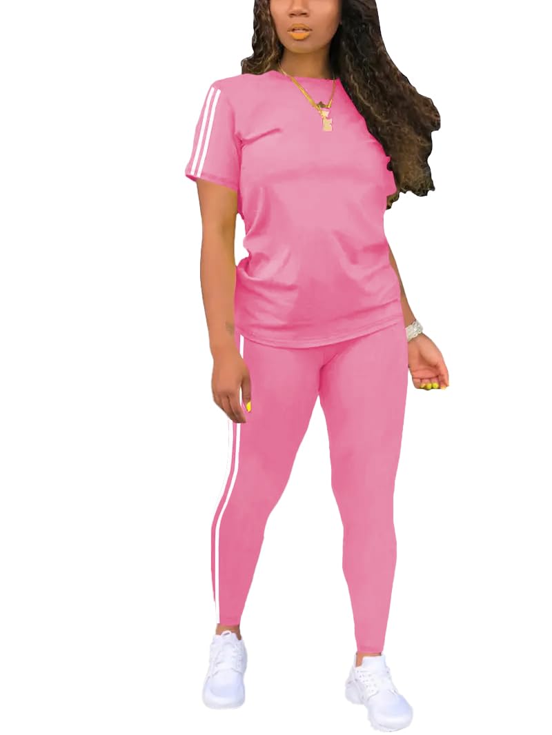 Nimsruc Two Piece Sets For Women Summer Casual Sweatsuits