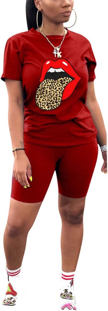 Nimsruc Two Piece Outfits For Women Summer Sweatsuits